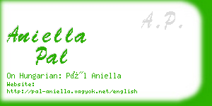 aniella pal business card